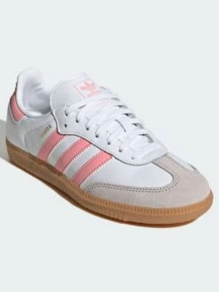Samba OG White/Semi Pink Spark/Gum3 Shoes (Kids)(Adidas Samba Og Whites Semi Pink Spark Gum3 Shoes Kids Sp25) 11 Samba OG White/Semi Pink Spark/Gum3 Shoes (Kids)(Adidas Samba Og Whites Semi Pink Spark Gum3 Shoes Kids Sp25) -ThinkEmpire Shop Samba OG Shoes Kids White JP54803