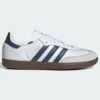 Samba OG White/Preloved Ink/Dash Grey Shoes(Adidas Samba Og White Preloved Ink Dash Grey Shoes Women Sp25)