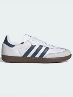 Samba OG White/Preloved Ink/Dash Grey Shoes(Adidas Samba Og White Preloved Ink Dash Grey Shoes Women Sp25)