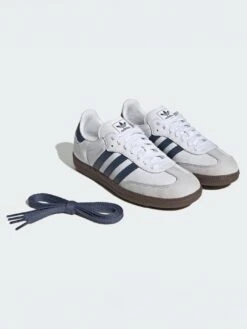 Samba OG White/Preloved Ink/Dash Grey Shoes(Adidas Samba Og White Preloved Ink Dash Grey Shoes Women Sp25) -ThinkEmpire Shop Samba OG Shoes White JH5688 15 h