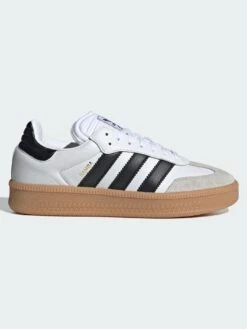 Samba XLG White/Core Black/Gum Shoes(Adidas Samba Xlg White Core Black Gum Shoes Co)