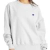 Reverseweave Emb C Logo Crewneck Sweatshirt(Champion Reverseweave Emb C Logo Crewneck Sweatshirt Women Co)
