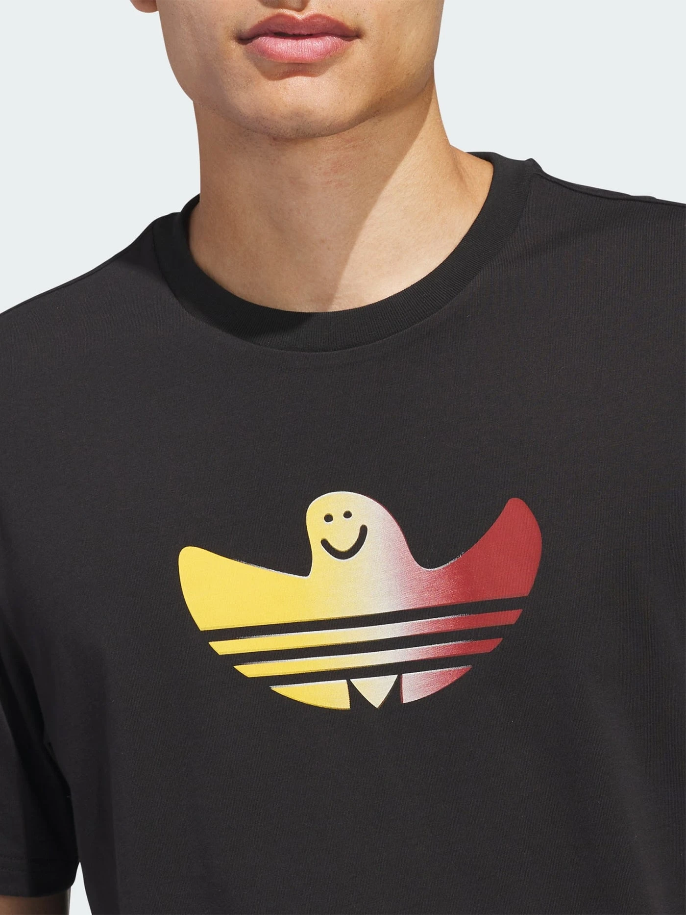 Skate Shmoofoil Fill Black/Multicolor T-Shirt(Adidas Skate Shmoofoil Fill Black Multicolor T Shirt Sp25) 2 Skate Shmoofoil Fill Black/Multicolor T-Shirt(Adidas Skate Shmoofoil Fill Black Multicolor T Shirt Sp25) - Image 2