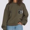 Skate Lisa Lisa Crewneck Sweatshirt(Vans Skate Lisa Lisa Crewneck Sweatshirt Su25)