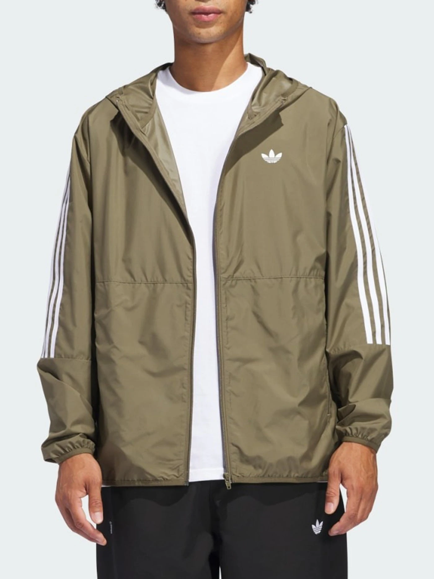 Windbreaker Olive Strata/White Jacket(Adidas Windbreaker Olive Strata White Jacket Sp25) 1 Windbreaker Olive Strata/White Jacket(Adidas Windbreaker Olive Strata White Jacket Sp25)