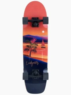 Slim Jim Baja Sail 8.43" Complete Cruiser(Landyachtz Slim Jim Baja Sail 8 43 Complete Cruiser 2024)