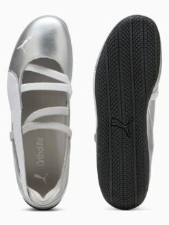 Speedcat Ballet Metallic Puma Silver/Puma White Shoes(Puma Speedcat Ballet Puma Metallic Puma White Shoes Women Sp25) -ThinkEmpire Shop Speedcat Ballet Metallic Shoes W4