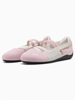Speedcat Ballet Whisp Of Pink/Puma White/Warm White Shoes(Puma Speedcat Ballet Whisp Of Pink Puma White Warm White Shoes Women Sp25) -ThinkEmpire Shop Speedcat Ballet Suede Womens Sho2