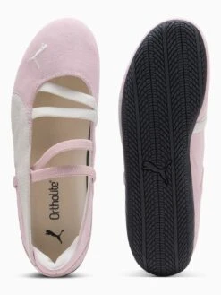 Speedcat Ballet Whisp Of Pink/Puma White/Warm White Shoes(Puma Speedcat Ballet Whisp Of Pink Puma White Warm White Shoes Women Sp25) -ThinkEmpire Shop Speedcat Ballet Suede Womens Sho3