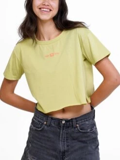 Stocked On Life Crop T-Shirt(Notice The Reckless Stocked On Life Crop T Shirt Women Su25)