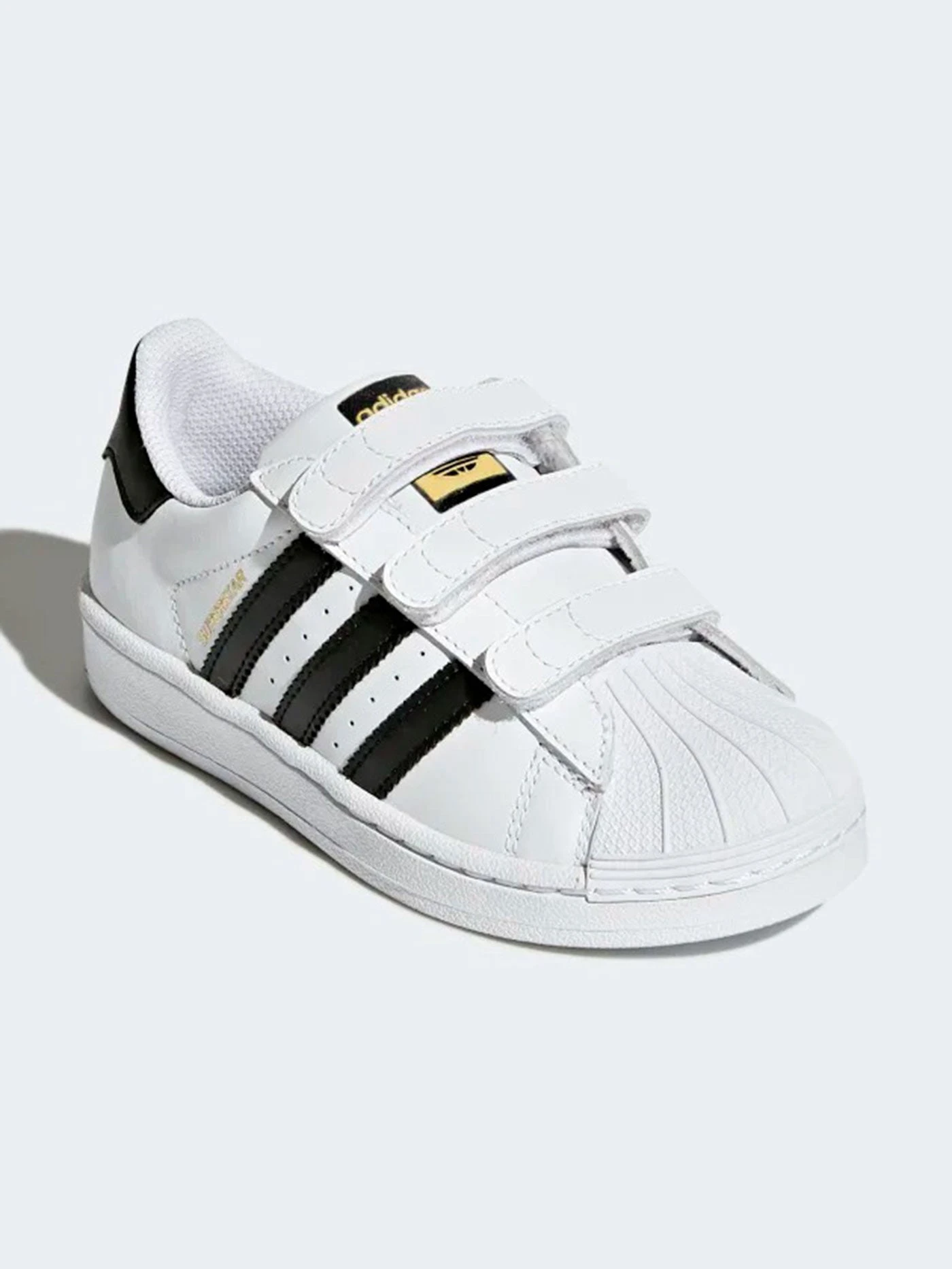 Superstar Foundation White/Black/White Shoes (Kids)(Adidas Superstar Foundation White Black White Shoes Kids Co) 2 Superstar Foundation White/Black/White Shoes (Kids)(Adidas Superstar Foundation White Black White Shoes Kids Co) - Image 2