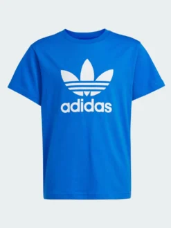 Adicolor Trefoil Blue T-Shirt (Boys 7-14)(Adidas Adicolor Trefoil Blue T Shirt Boys 7 14 Sp25) 5 Adicolor Trefoil Blue T-Shirt (Boys 7-14)(Adidas Adicolor Trefoil Blue T Shirt Boys 7 14 Sp25) -ThinkEmpire Shop T shirt Trefle Adicolor Enfants2