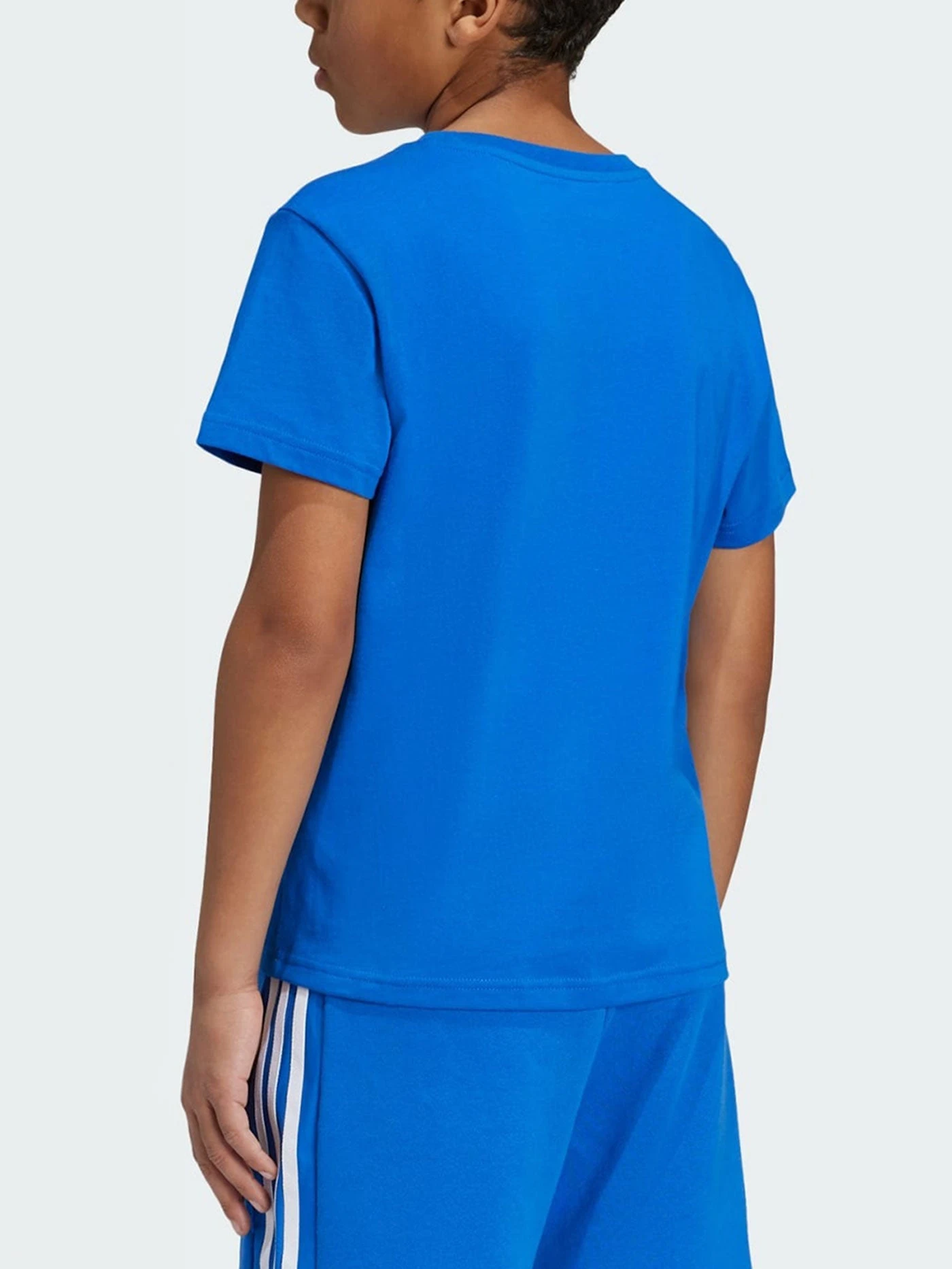 Adicolor Trefoil Blue T-Shirt (Boys 7-14)(Adidas Adicolor Trefoil Blue T Shirt Boys 7 14 Sp25) 2 Adicolor Trefoil Blue T-Shirt (Boys 7-14)(Adidas Adicolor Trefoil Blue T Shirt Boys 7 14 Sp25) - Image 2