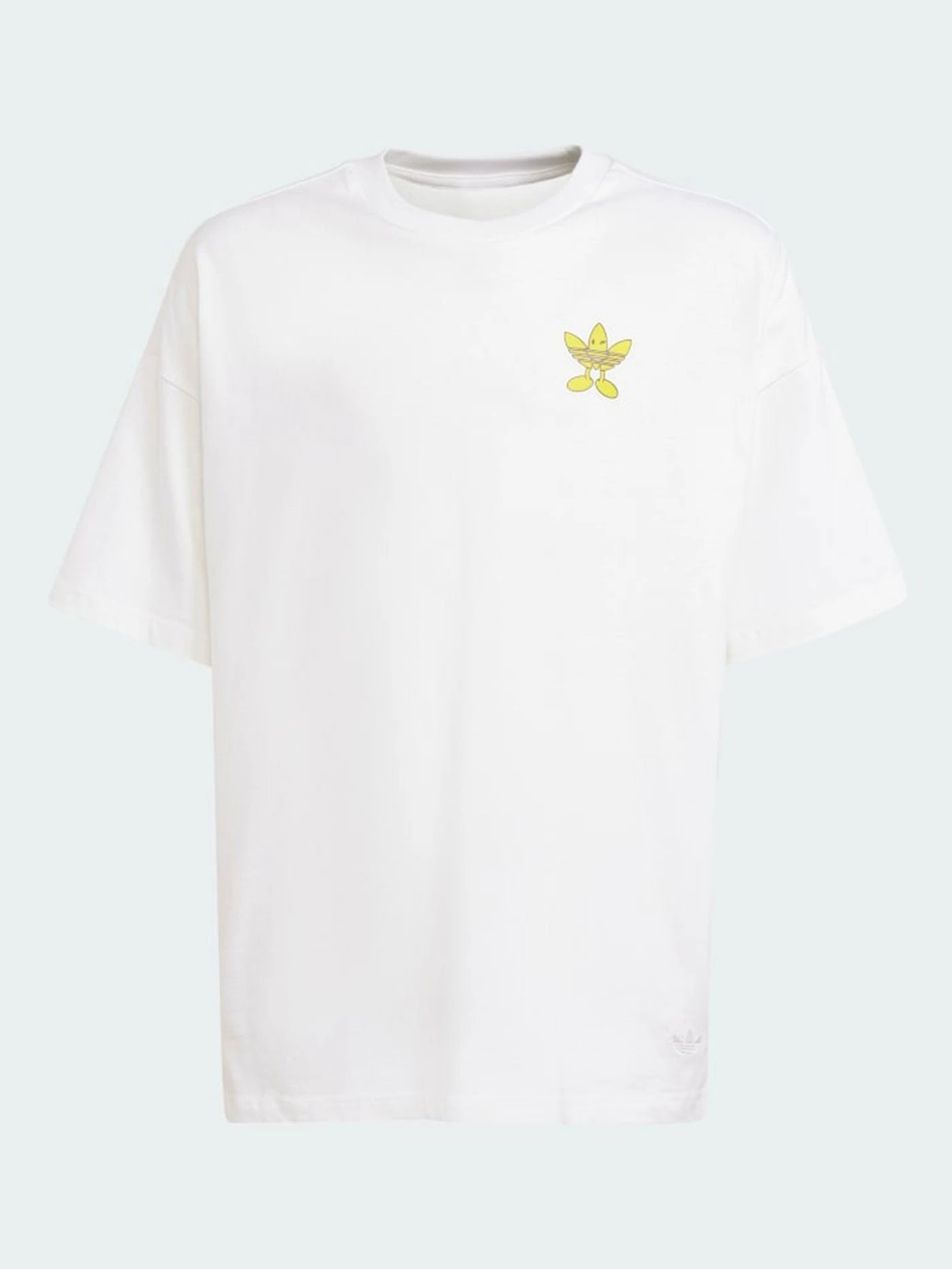 Smiley White T-Shirt (Boys 7-14)(Adidas Smiley White T Shirt Boys 7 14 Sp25) 3 Smiley White T-Shirt (Boys 7-14)(Adidas Smiley White T Shirt Boys 7 14 Sp25) - Image 3