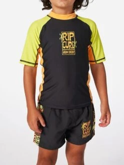 Dermoprotecteur Grom Energy T-Shirt (Boys 2-7)(Rip Curl Dermoprotecteur Grom Energy T Shirt Boys 2 7 Sp25)