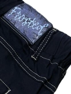 Tsunami Cargo Pants(Frosted Tsunami Cargo Pants Ho24) -ThinkEmpire Shop TP BLACK backpatch 67850972 4b3c 4406 9db3 1ab6ed333954