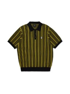 Trace Stripe Knit Polo(Huf Trace Stripe Knit Polo Sp25)