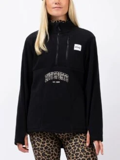Techlight Halfzip Black Polar(Eivy Techlight Halfzip Black Polar Women Wt25)
