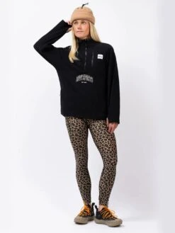 Techlight Halfzip Black Polar(Eivy Techlight Halfzip Black Polar Women Wt25) -ThinkEmpire Shop Techlight Halfzip Fleece Black F3