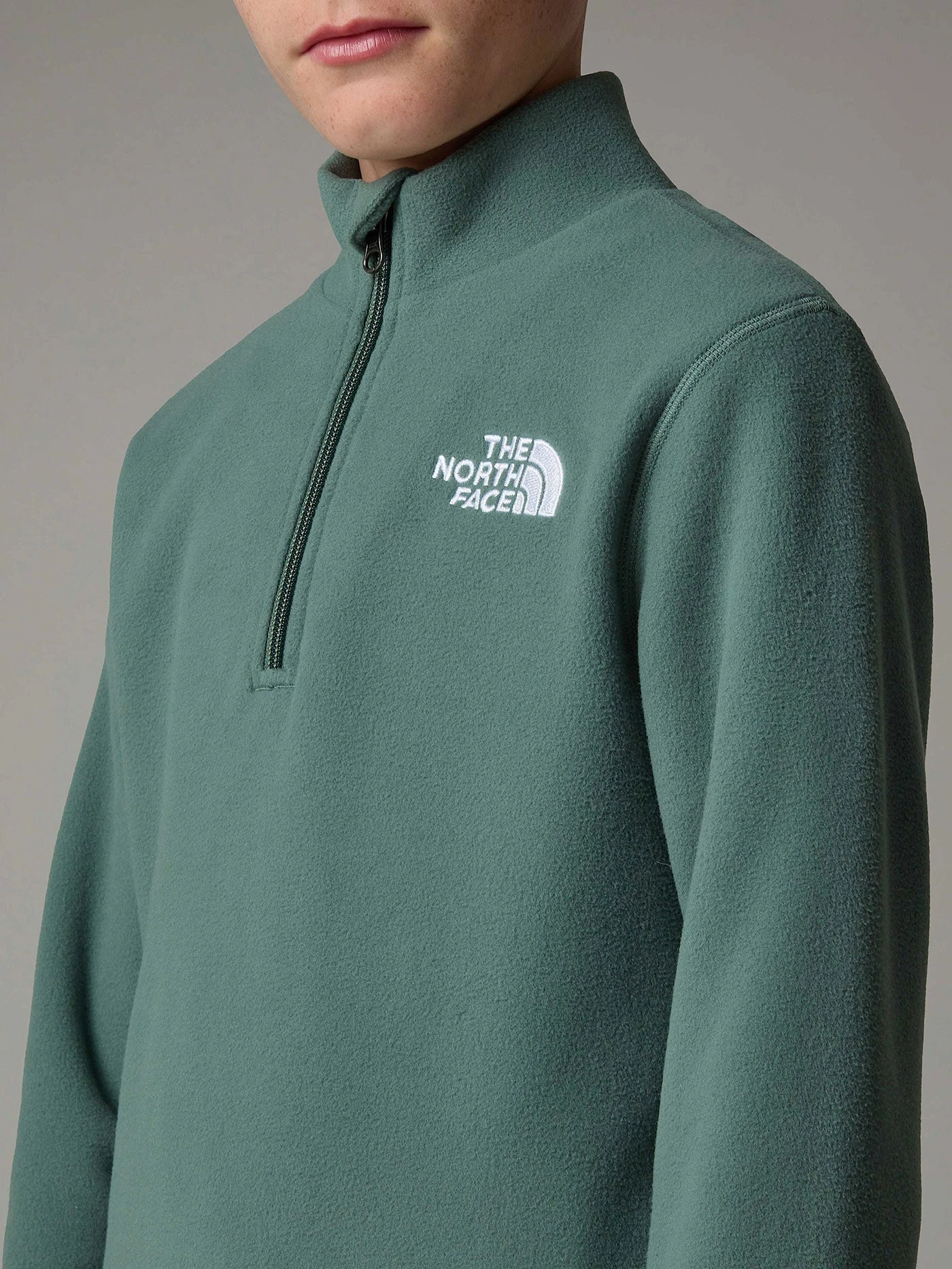 Glacier 1/4 Zip Polar (Kids 7-14)(The North Face Glacier 1 4 Zip Polar Kids 7 14 Sp25) 5 Glacier 1/4 Zip Polar (Kids 7-14)(The North Face Glacier 1 4 Zip Polar Kids 7 14 Sp25) - Image 5