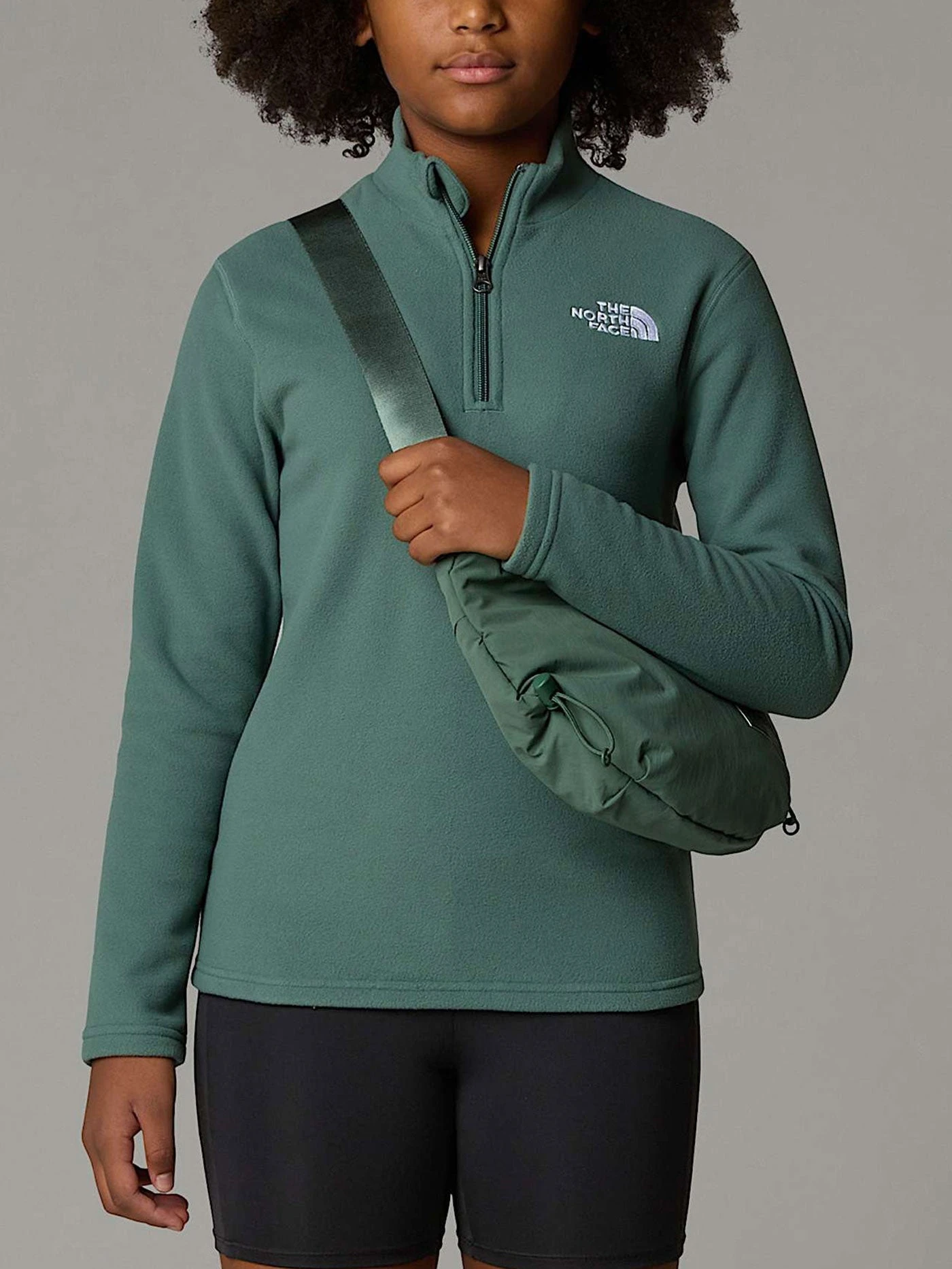 Glacier 1/4 Zip Polar (Kids 7-14)(The North Face Glacier 1 4 Zip Polar Kids 7 14 Sp25) 3 Glacier 1/4 Zip Polar (Kids 7-14)(The North Face Glacier 1 4 Zip Polar Kids 7 14 Sp25) - Image 3