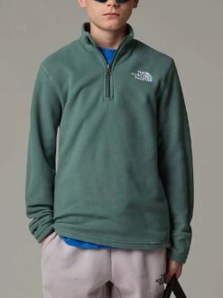 Glacier 1/4 Zip Polar (Kids 7-14)(The North Face Glacier 1 4 Zip Polar Kids 7 14 Sp25)