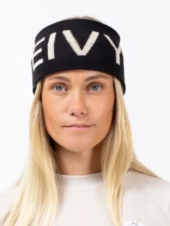 Throwback Knit Black Headband(Eivy Throwback Knit Black Headband Women Wt25)