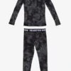 Tie Dye Black Base Layer Set (Youth)(Headster Tie Dye Black Base Layer Set Youth Wt25)