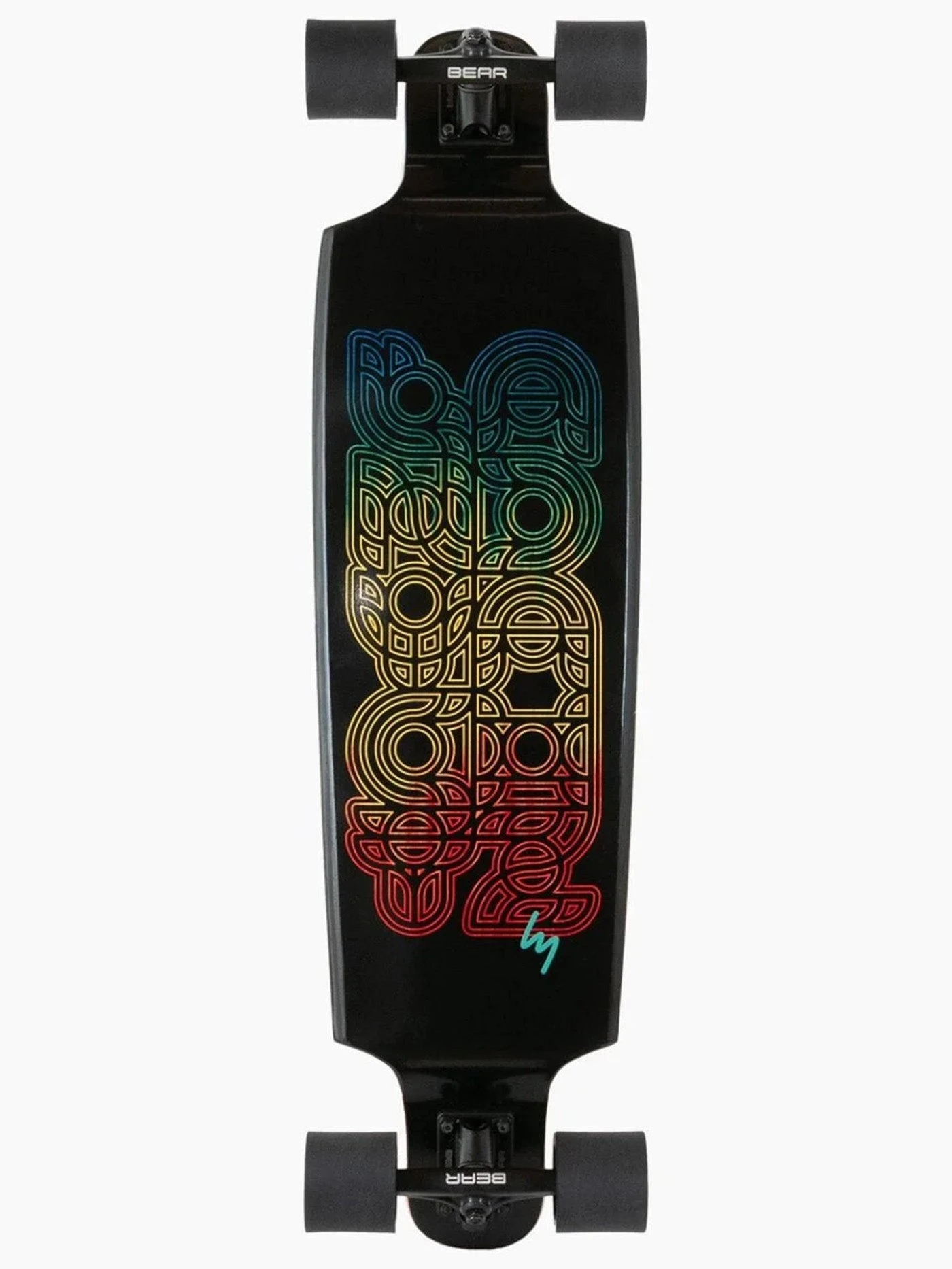 Top Cat Fade 37" Complete Longboard(Landyachtz Top Cat Fade 37 Complete Longboard 2024) 1 Top Cat Fade 37" Complete Longboard(Landyachtz Top Cat Fade 37 Complete Longboard 2024)