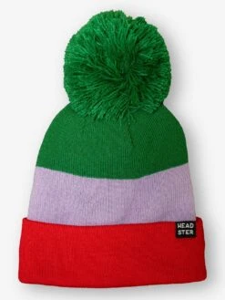 Tricolor Lined Beanie (Kids)(Headster Tricolor Lined Beanie Kids Wt25)