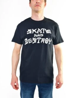 Skate & Destroy T-Shirt(Thrasher Skate And Destroy T Shirt Co) 16 Skate & Destroy T-Shirt(Thrasher Skate And Destroy T Shirt Co) -ThinkEmpire Shop Tss Skate Destroy Black