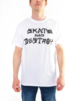 Skate & Destroy T-Shirt(Thrasher Skate And Destroy T Shirt Co)