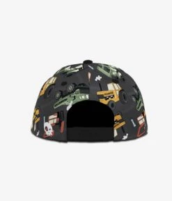 Under Construction Snapback Hat (Kids)(Headtser Under Construction Snapback Hat Kids Sp25) -ThinkEmpire Shop Under Construction Snapback 04 2