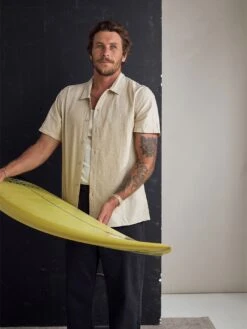 Classic Linen Short Sleeve Buttondown Shirt(Rhythm Classic Linen Short Sleeve Buttondown Shirt Sp25) -ThinkEmpire Shop Untitled 2 2000x b00cc77f 97dc 4518 9e3c 357c100fdad8