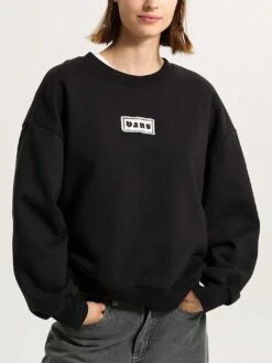 Upworn Retro Crewneck Sweatshirt(Vans Upworn Retro Crewneck Swetashirt Women Fa25)