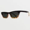 Peace Punk Gloss Darkside/Gray Polarized Sunglasses(Volcom Peace Punk Sunglassesgloss Darkside Gray Polarized)
