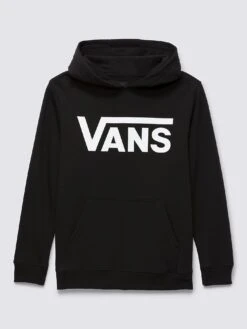 Vans Classic Hoodie (Boys 7-14)(Vans Classic Hoodie Boys 7 14 Co) -ThinkEmpire Shop VN0008C6 BLK ALT4