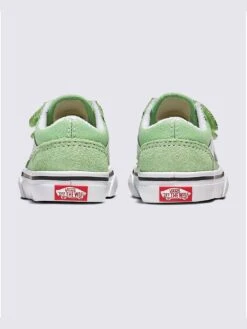Old Skool V Color Theory Pistachio Green (Little Kids) Shoes(Vans Old Skool V Color Theory Pistachio Green Little Kids Shoes Sp25) -ThinkEmpire Shop VN0009RC E2Y ALT3