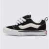 Knu Skool Black/True White Shoes (Kids)(Vans Knu Skool Black True White Shoes Kids Co)