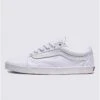 Old Skool Lowpro White/White Shoes(Vans Old Skool Lowpro White White Shoes Women Sp25)