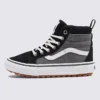 MTE SK8-Hi Black/Grey Shoes (Kids)(Vans Mte Sk8 Hi Black Grey Shoes Kids Wt25)