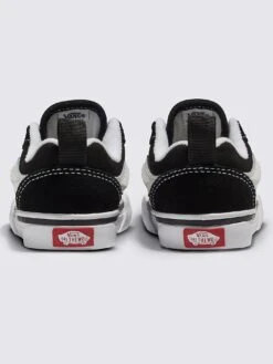 Knu Skool Elastic Lace Black/True White Shoes (Little Kids)(Vans Knu Skool Elastic Lace Black True White Shoes Little Kids Sp25) 6 Knu Skool Elastic Lace Black/True White Shoes (Little Kids)(Vans Knu Skool Elastic Lace Black True White Shoes Little Kids Sp25) -ThinkEmpire Shop VN000D0K 6BT ALT3