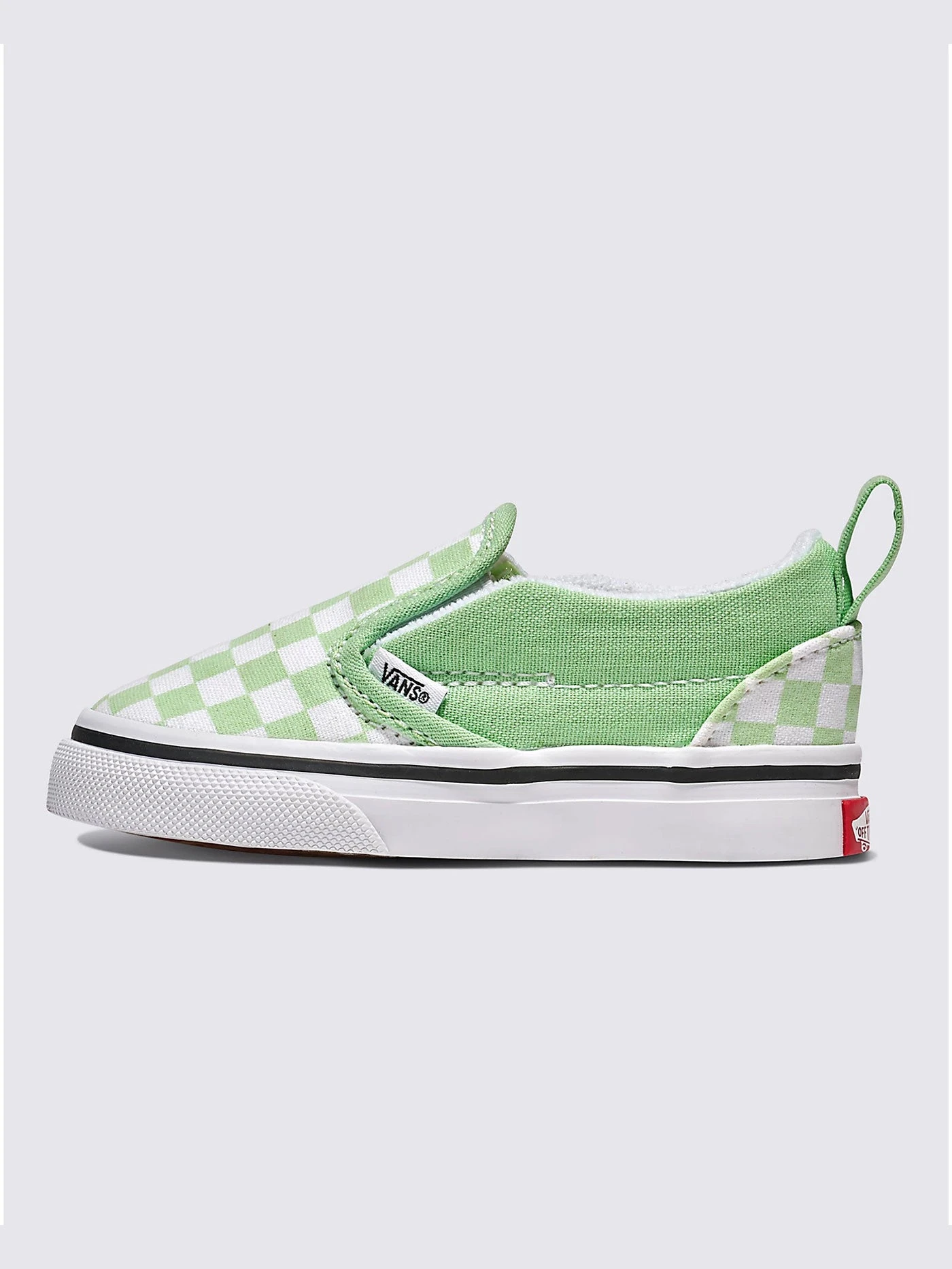 Slip-On V Color Theory Checkerboard Pistachio Green Shoes (Little KIds)(Vans Slip On V Color Theory Checkerboard Pistachio Green Little Kids Shoes Sp25) 1 Slip-On V Color Theory Checkerboard Pistachio Green Shoes (Little KIds)(Vans Slip On V Color Theory Checkerboard Pistachio Green Little Kids Shoes Sp25)