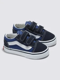 Old Skool V Shoes (Little Kids)(Vans Old Skool V Shoes Little Kids Co) -ThinkEmpire Shop VN000D3Y NVY ALT1