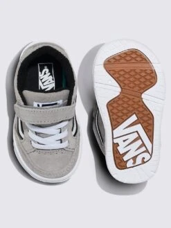 Hylane V Gray/Black Shoes (Little Kids)(Vans Hylane V Gray Black Little Kids Shoes Sp25) -ThinkEmpire Shop VN000D4M 239 ALT2