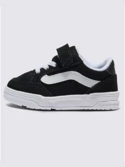 Hylane V Black/White Shoes (Little Kids)(Vans Hylane V Black White Shoes Little Kids Sp25)