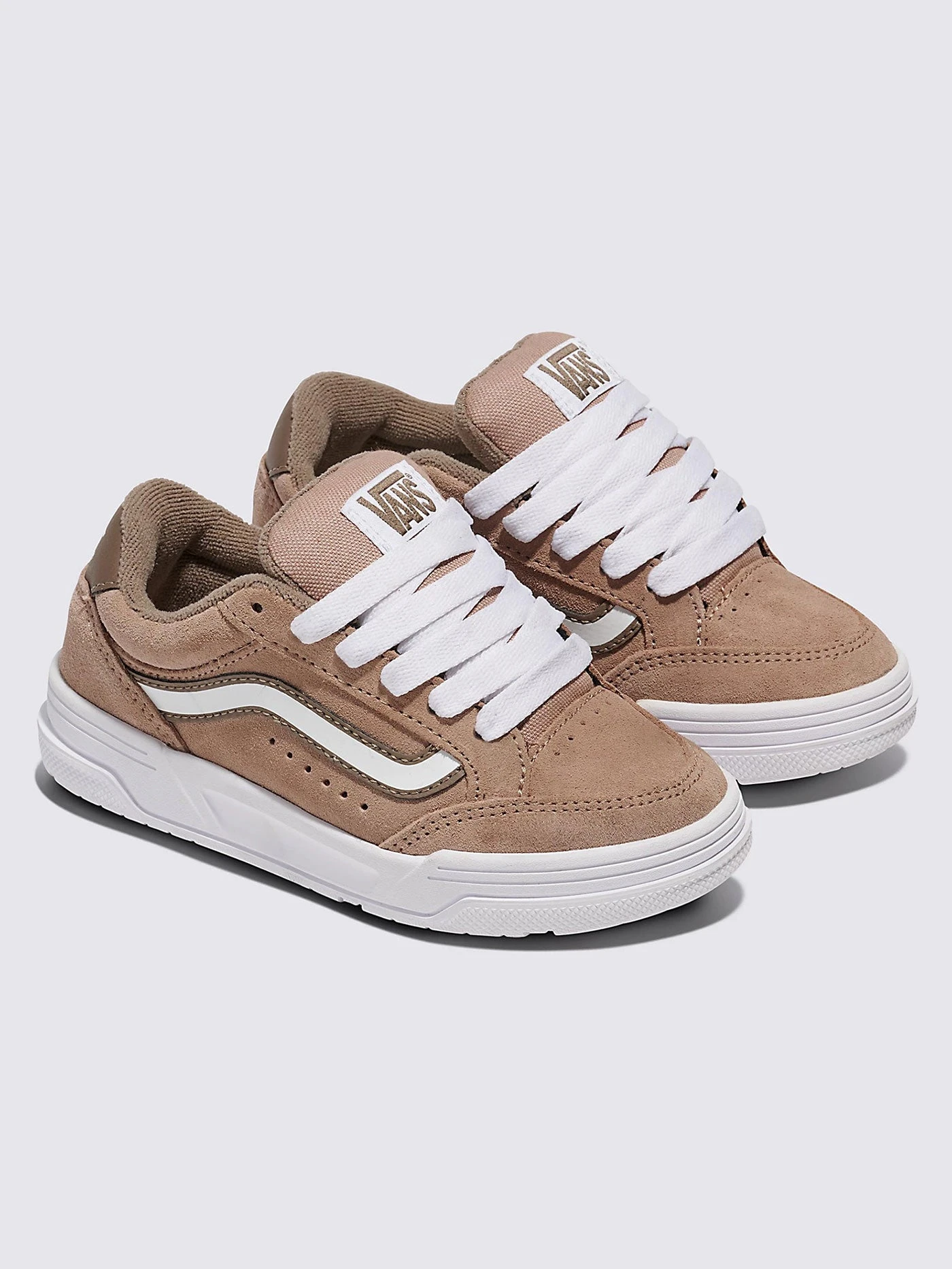 Hylane Suede Warm Taupe Shoes (Kids)(Vans Hylane Suede Warm Taupe Shoes Kids Sp25) 2 Hylane Suede Warm Taupe Shoes (Kids)(Vans Hylane Suede Warm Taupe Shoes Kids Sp25) - Image 2