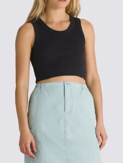 Drew Rib Tank Top(Vans Drew Rib Tank Top Women Sp25)