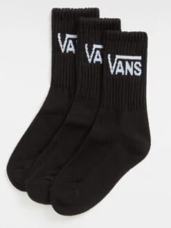 Classic 3 Pack Socks (Kids)(Vans Classic Crew 3 Pack Socks Kids Sp25)