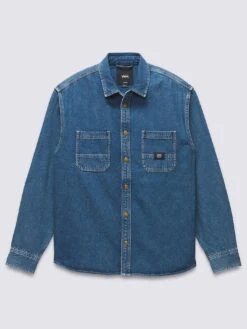 Stevens Denim Long Sleeve Buttondown Shirt(Vans Tevens Denim Long Sleeve Buttondown Shirt Ho24) -ThinkEmpire Shop VN000HNT AHU ALT4 cf36f657 b324 4ef3 9434 d09e655831fe